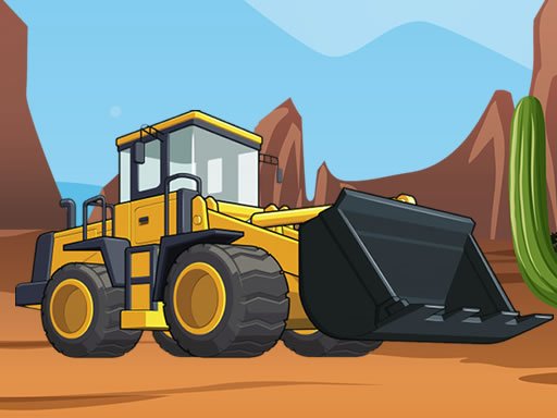 Play Bulldozer Jigsaw Game