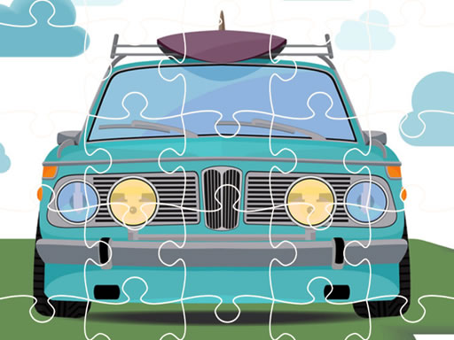 Play Retro Cars Jigsaw Game