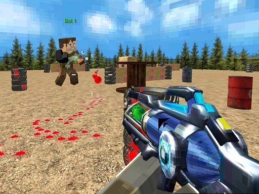 Play PaintBall Fun Shooting Multiplayer Game