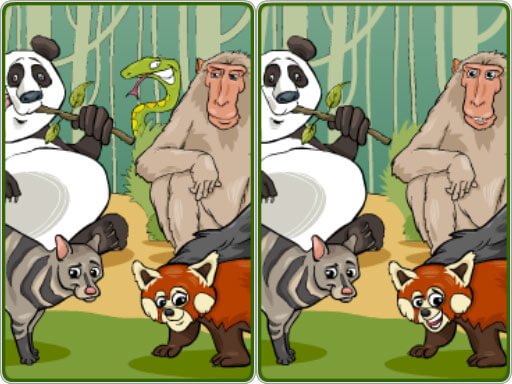 Play Wildlife Safari Five Diffs Game