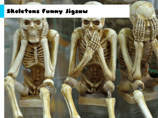 Play Skeletons Funny Jigsaw Game