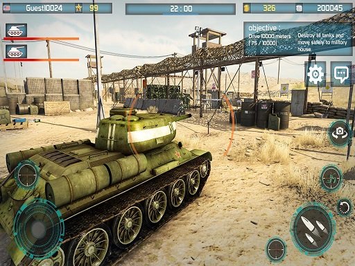 Play Tank Battle 3D : War of Tanks Game