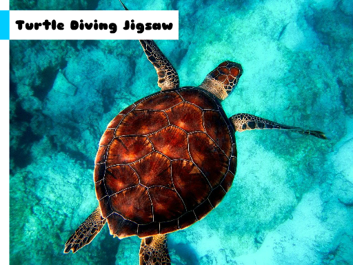 Play Turtle Diving Jigsaw Game