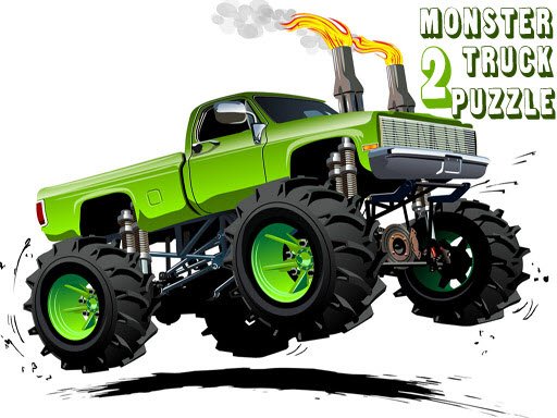 Play Monster Truck Puzzle 2 Game