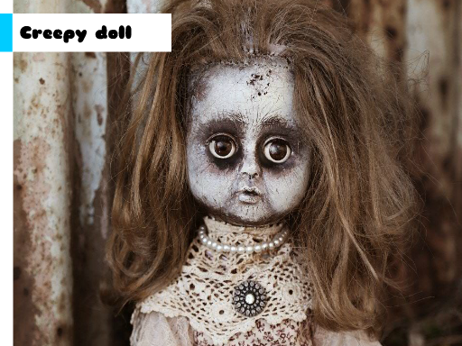 Play Creepy Doll Jigsaw Game