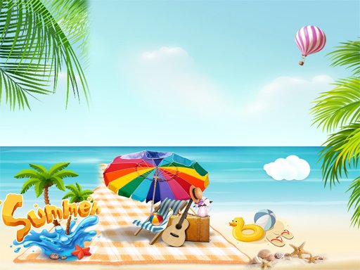 Play Summer Beach Slide Game
