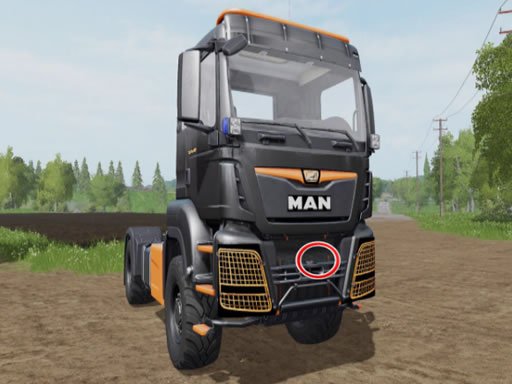 Play Man Trucks Differences Game