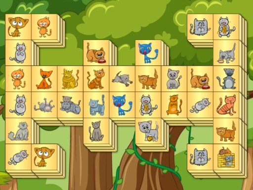 Play Cats Mahjong Game