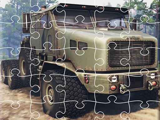 Play Offroad Trucks Jigsaw Game