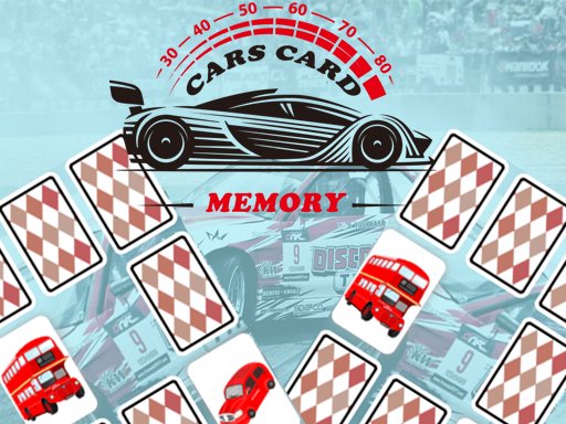 Play Cars Card Memory Game