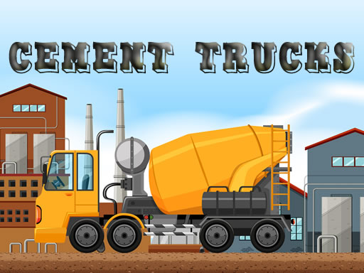 Play Cement Trucks Hidden Objects Game