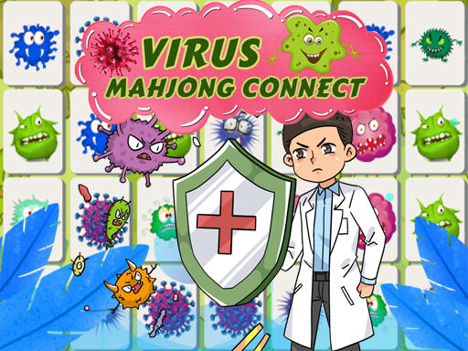 Play Virus Mahjong Connection Game