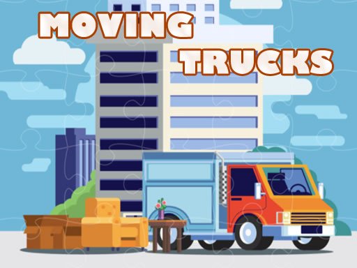 Play Moving Trucks Jigsaw Game