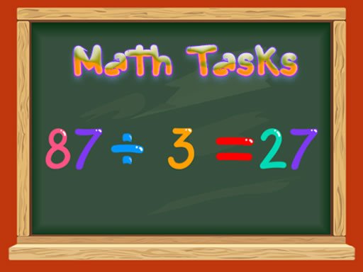 Play Math Tasks -True or False Game