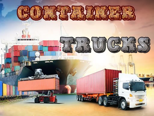Play Container Trucks Jigsaw Game