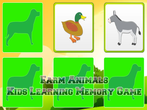 Play Kids Learning Farm Animals Game
