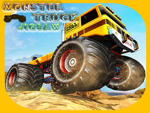 Play Monster Trucks Jigsaw Game