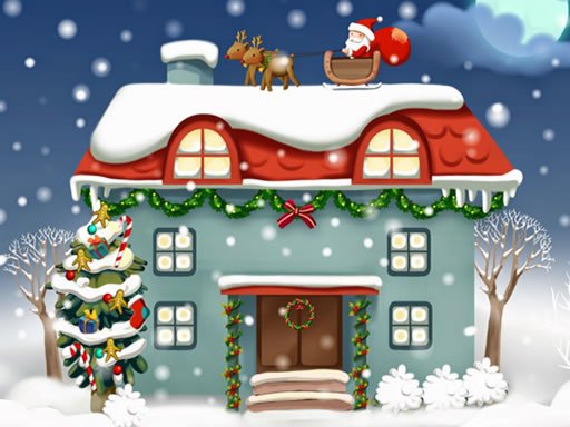 Play Christmas Rooms Differences Game