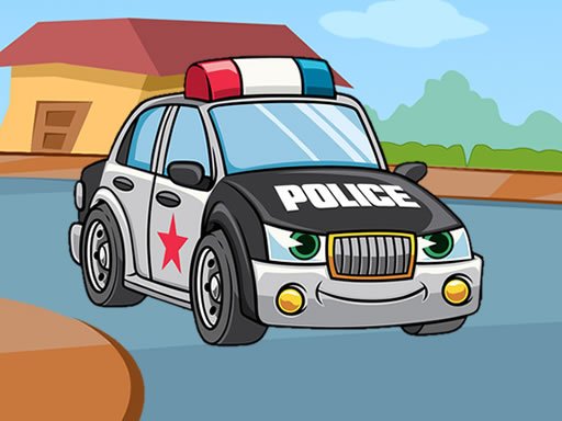 Play Police Cars Jigsaw Game