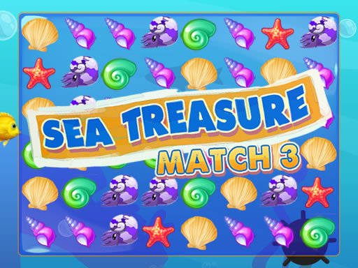 Play Sea Treasure Match 3 Game