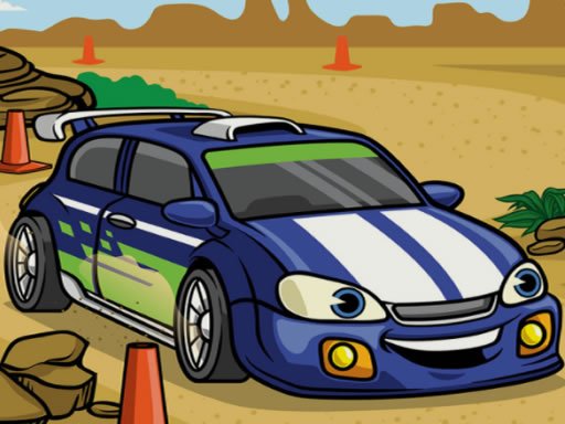 Play Racing Cartoons Jigsaw Game