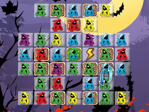 Play Halloween Match 3 Game