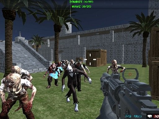 Play Shooting Zombie fps Xtreme Good vs Bad Boys Game