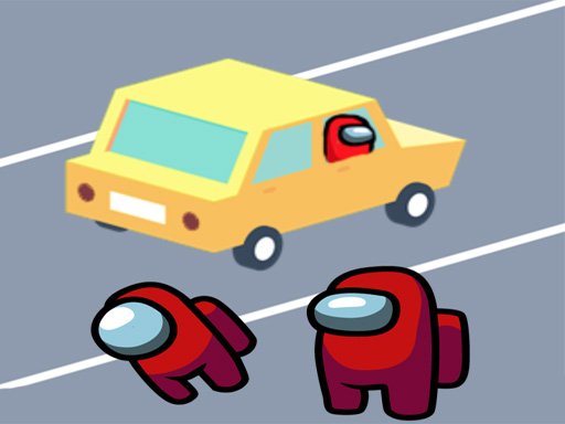 Play Among Us Car Race Game