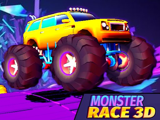 Play Monster Race 3D Game