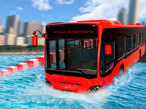 Play Extreme Water Floating Bus Game