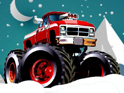 Play Winter Monster Trucks Race Game