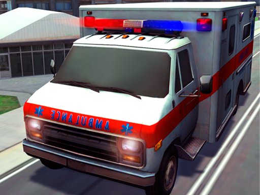 Play Emergency Ambulance Rescue Drive Sim Game