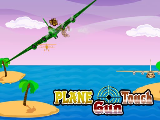 Play Plane Touch Gun Game