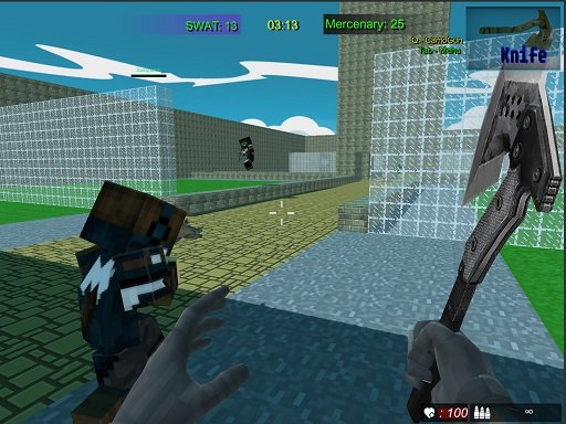Play Pixel Fps SWAT Command Game