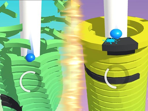 Play Stack Ball Helix Game