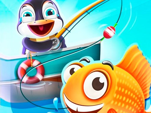 Play Penguin Deep Sea Fishing Game