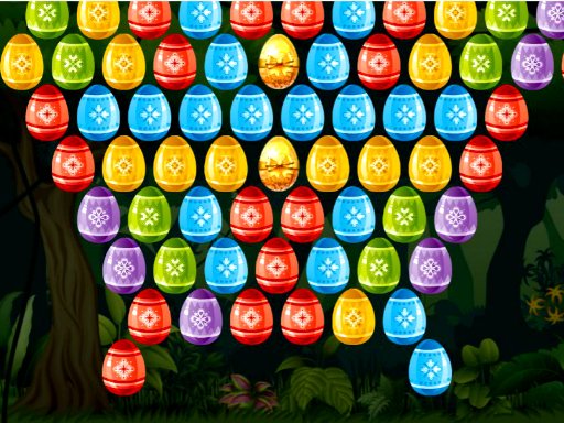 Play Bubble Shooter Easter Game