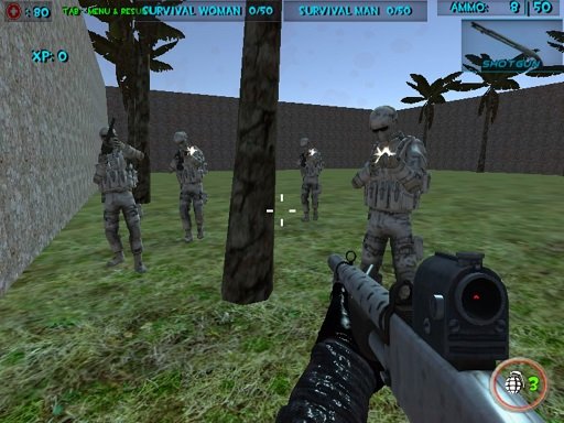 Play Survival Wave Zombie Multiplayer Game