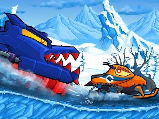 Play Car Eats Car: Winter Adventure Game