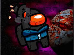 Play Among Them Space Puzzle Game