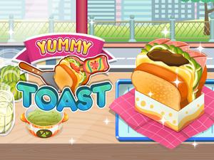 Play Yummy Toast Game
