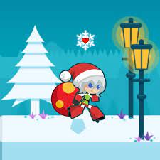 Play Santa Girl Runner Game