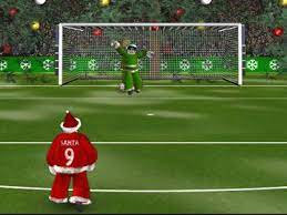 Play Santa Soccer Game