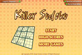 Play Killer Sudoku Online Game