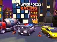 Play 2 Player Police Racing Game