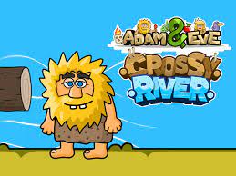 Play Adam and Eve Crossy River Game
