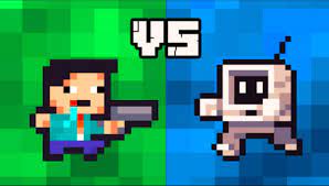 Play Noob Super Agent Vs Robots Game