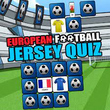 Play European Football Jersey Quiz Game