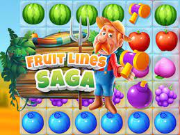 Play Fruit Lines Saga Game