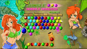 Play Jungle Bubble Shooter Mania Game